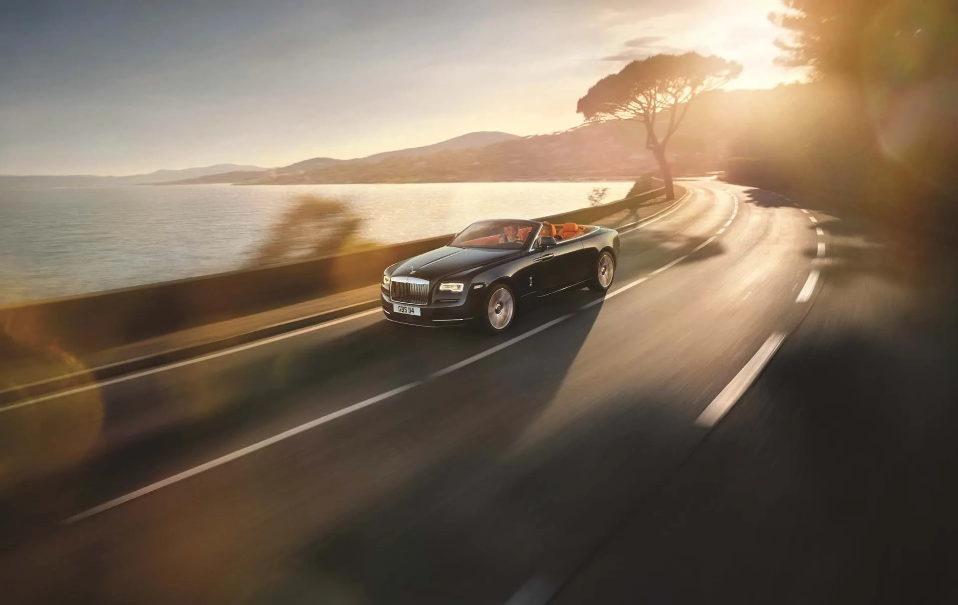 Rolls-Royce with paint protection film